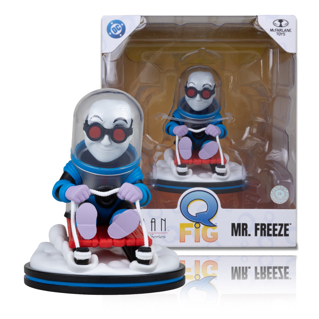 Two-Face/Poison Ivy/Clayface/Riddler/Man-Bat/The Penguin/Mr. Freeze (Batman: The Animated Series) Bundle (7) 4.5" Q-Fig Posed Figures