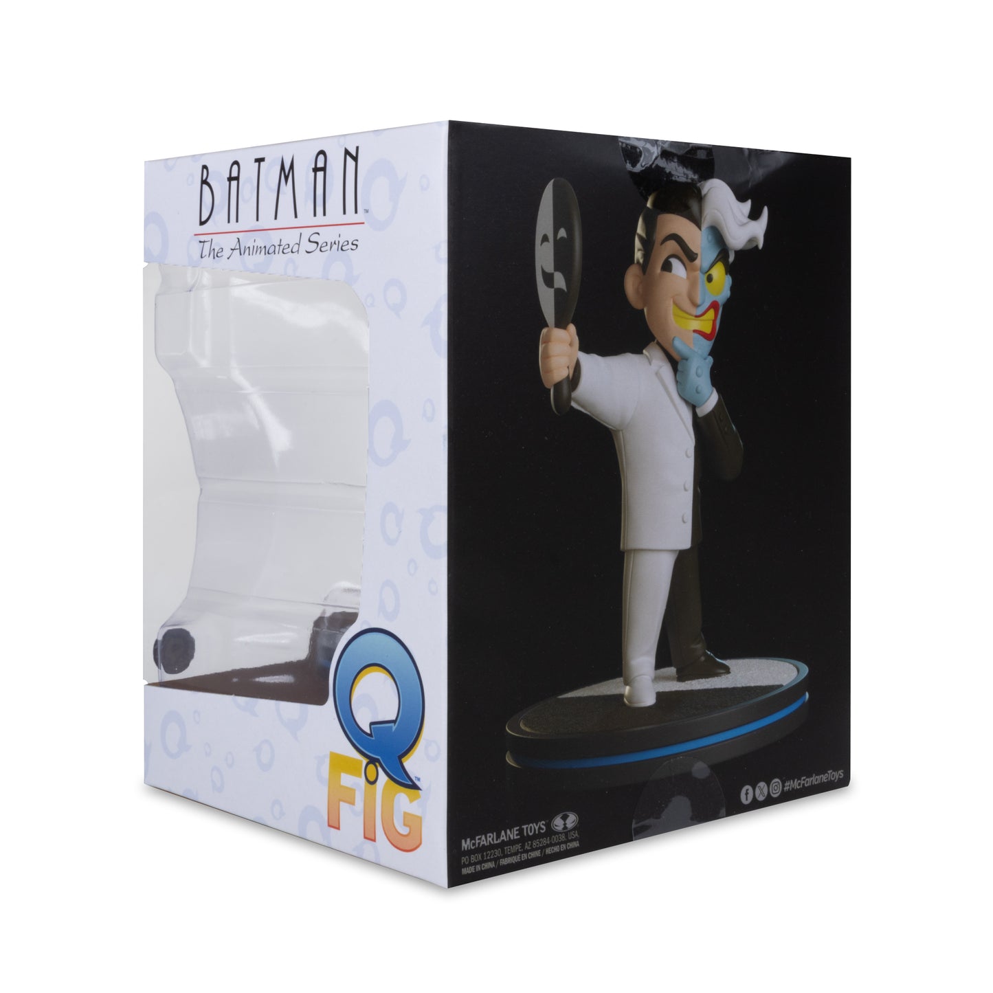 Two-Face (Batman: The Animated Series) 4.5" Q-Fig Posed Figure