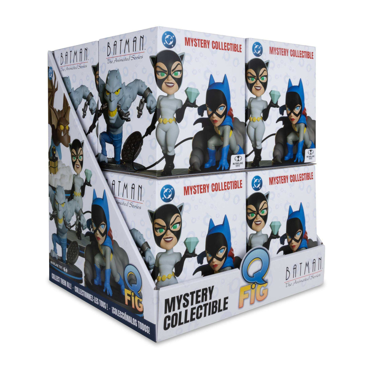 Batman: The Animated Series (A) 3.5" Q-Fig CDU (8) Series 2