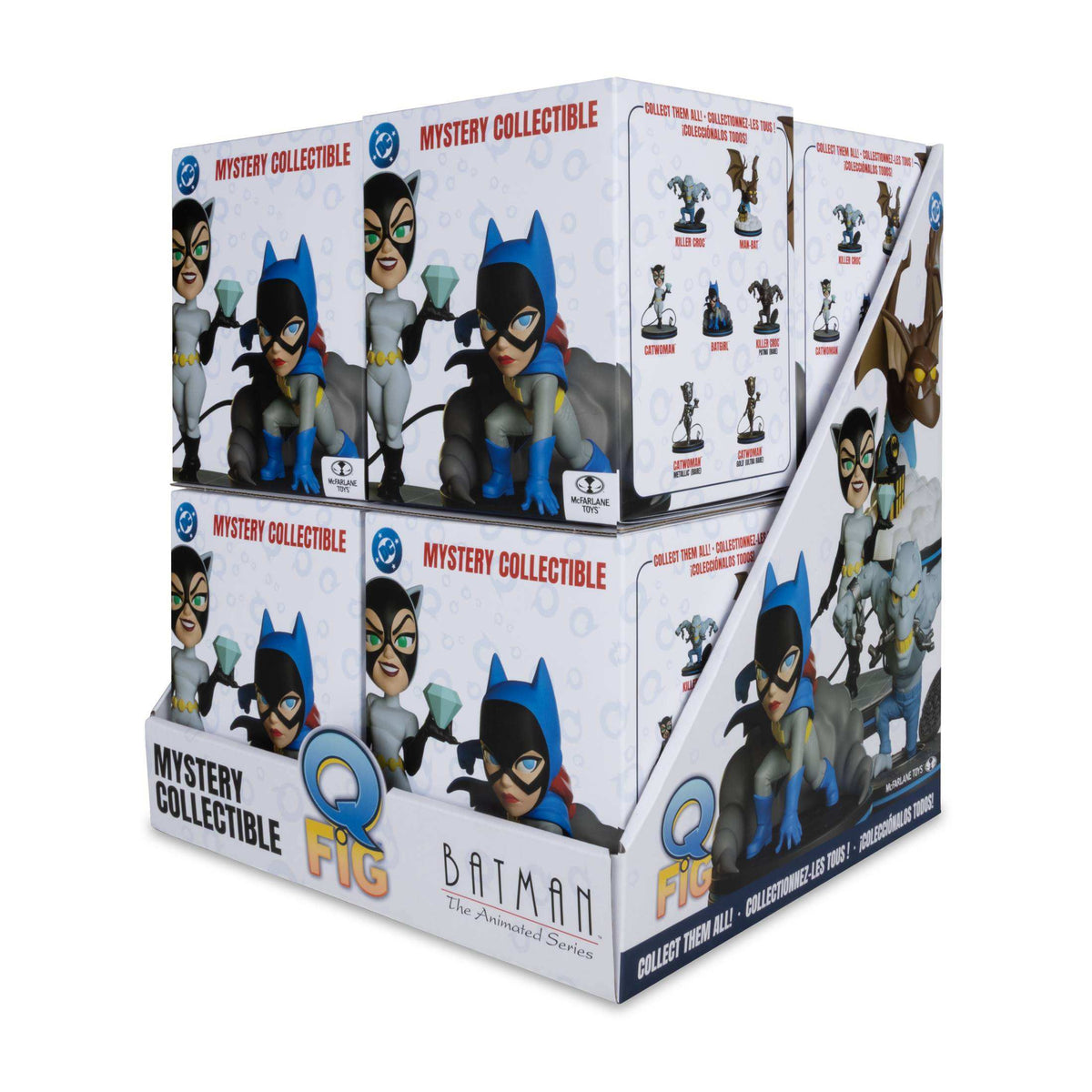Batman: The Animated Series (A) 3.5" Q-Fig CDU (8) Series 2