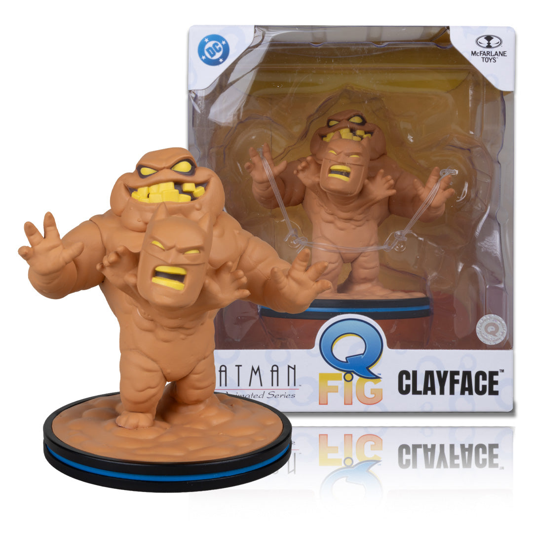 Two-Face/Poison Ivy/Clayface/Riddler/Man-Bat/The Penguin/Mr. Freeze (Batman: The Animated Series) Bundle (7) 4.5" Q-Fig Posed Figures