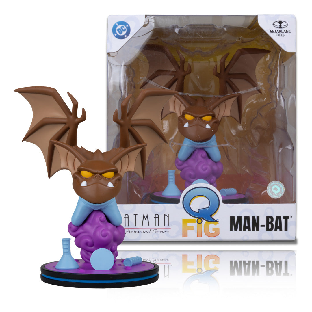 Two-Face/Poison Ivy/Clayface/Riddler/Man-Bat/The Penguin/Mr. Freeze (Batman: The Animated Series) Bundle (7) 4.5" Q-Fig Posed Figures