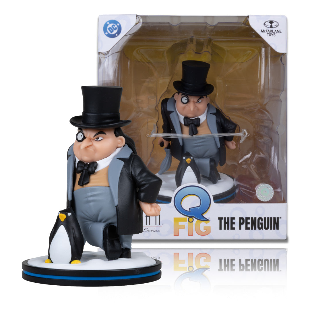 Two-Face/Poison Ivy/Clayface/Riddler/Man-Bat/The Penguin/Mr. Freeze (Batman: The Animated Series) Bundle (7) 4.5" Q-Fig Posed Figures
