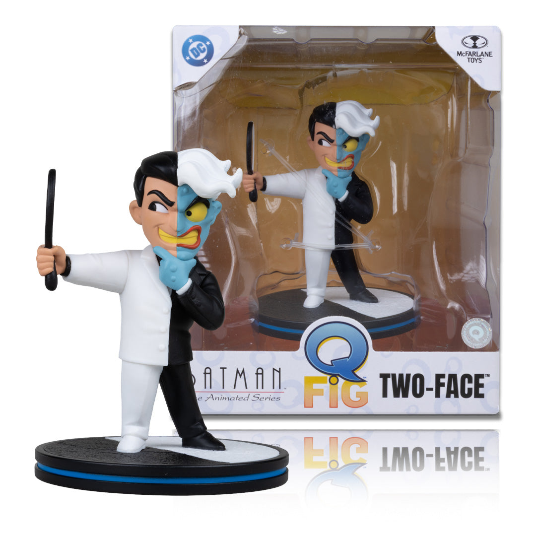 Two-Face/Poison Ivy/Clayface/Riddler/Man-Bat/The Penguin/Mr. Freeze (Batman: The Animated Series) Bundle (7) 4.5" Q-Fig Posed Figures