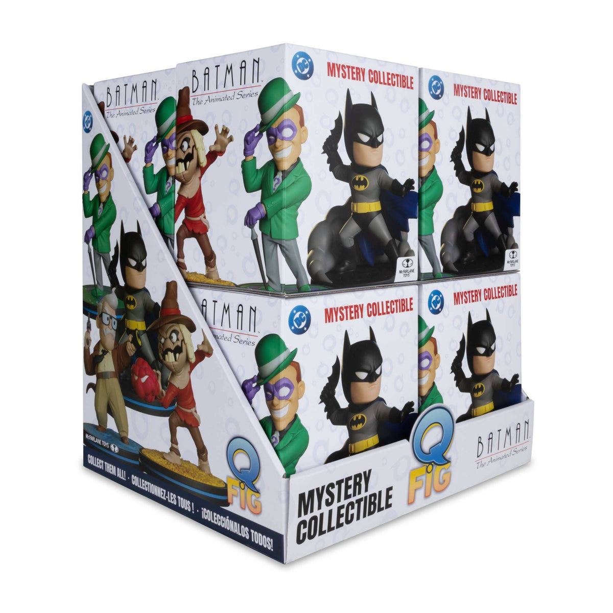 Batman: The Animated Series (B) 3.5" Q-Fig CDU (8) Series 2
